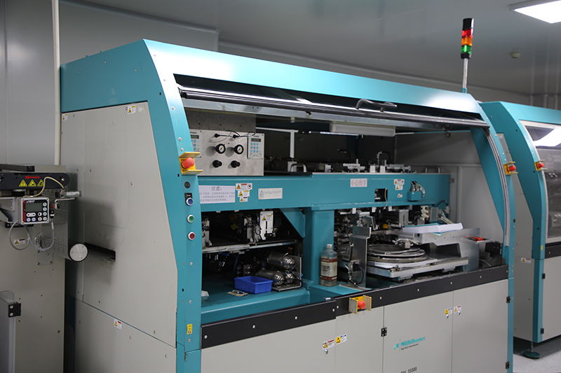 Invest the first market-oriented Germany Muehlbauer TAL15000 rfid inlay packaging production line in the west of China.