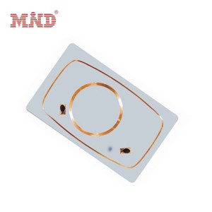 Dual frequency rfid card/Hybrid card