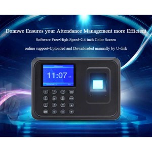 Factory Outlet Face Recognitio Biometric Fingerprint Reader Time Recording Attendance Machina