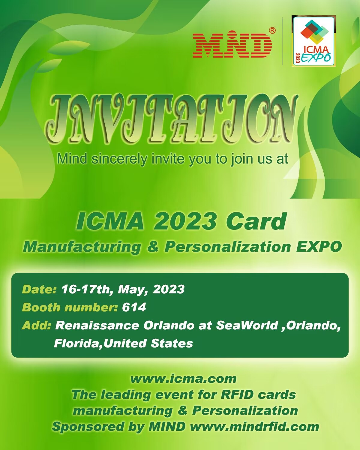 ICMA 2023 Card Manufacturing & Personalization EXPO