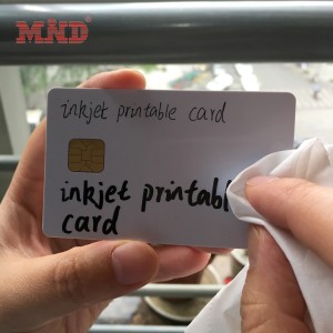 Inkjet printer pvc card