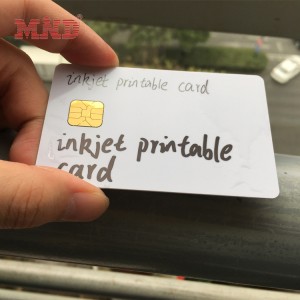 Inkjet printer pvc card