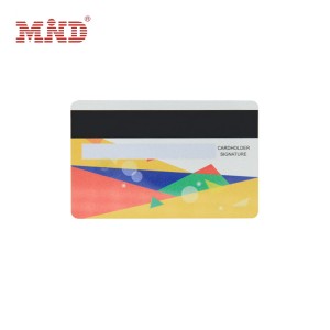 Magnetic stripe card
