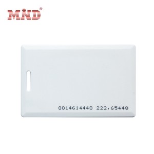 RFID clawshell card