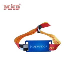 RFID tkaný náramek